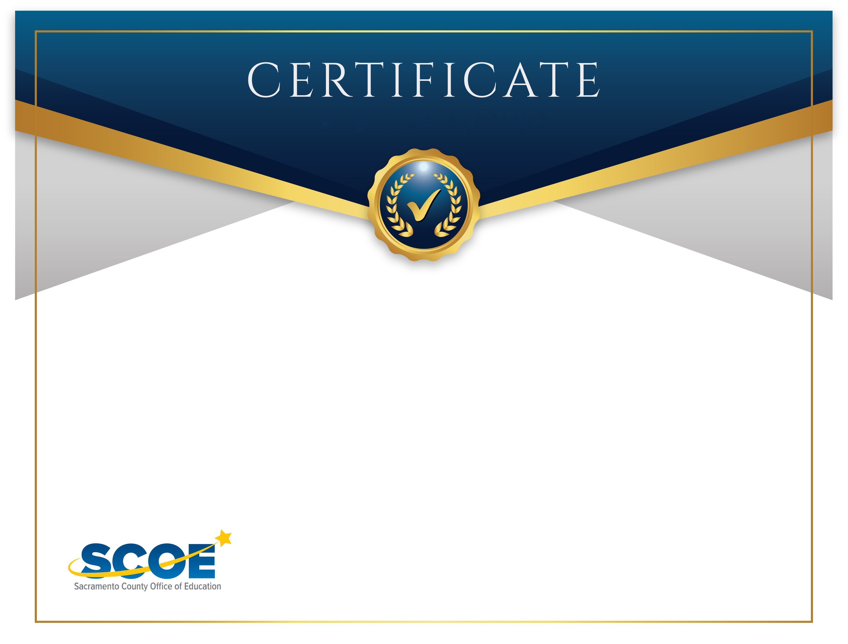 Certificate of Completion